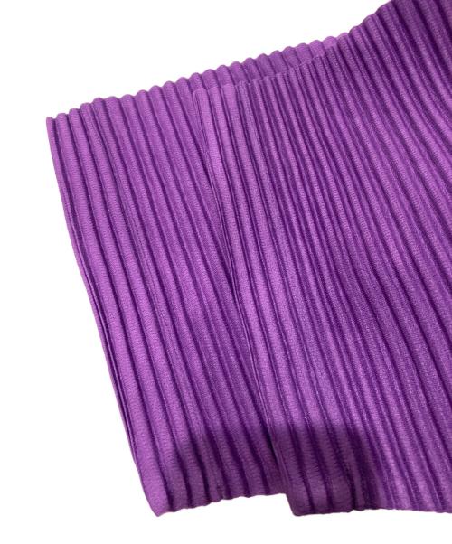 HOMME PLISSE ISSEY MIYAKE（オム プリッセ イッセイ ミヤケ）HOMME PLISSE ISSEY MIYAKE (オムプリッセ イッセイ ミヤケ) プリーツジャンプスーツ パープル サイズ:1の古着・服飾アイテム