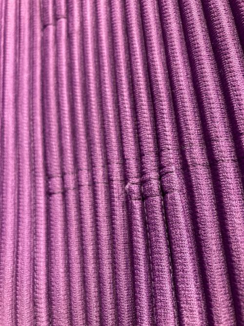 HOMME PLISSE ISSEY MIYAKE（オム プリッセ イッセイ ミヤケ）HOMME PLISSE ISSEY MIYAKE (オムプリッセ イッセイ ミヤケ) プリーツジャンプスーツ パープル サイズ:1の古着・服飾アイテム