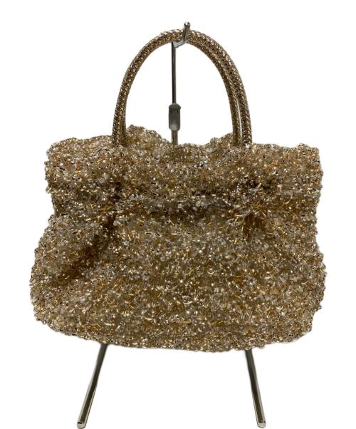 ANTEPRIMA（アンテプリマ）ANTEPRIMA (アンテプリマ) 2WAY ワイヤーハンドバッグ ベージュの古着・服飾アイテム