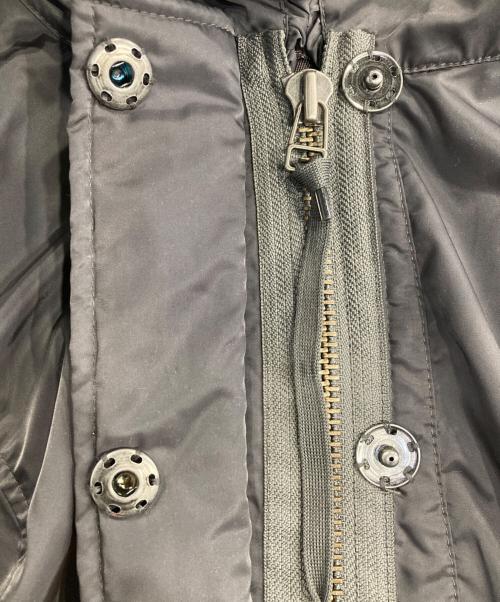 MARITHE+FRANCOIS GIRBAUD（マリテフランソワジルボー）MARITHE+FRANCOIS GIRBAUD (マリテフランソワジルボー) Aラインギャザーモッズコート グリーン サイズ:Ｌの古着・服飾アイテム