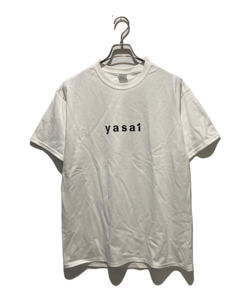 LANE by BROCHURE（レンバイブローシャー）LANE BY BROCHURE (レンバイブローシャー) YASAI Tシャツ ホワイト サイズ:Lの古着・服飾アイテム