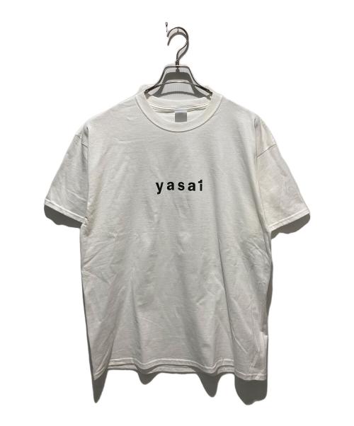 LANE by BROCHURE（レンバイブローシャー）LANE BY BROCHURE (レンバイブローシャー) YASAI Tシャツ ホワイト サイズ:XLの古着・服飾アイテム