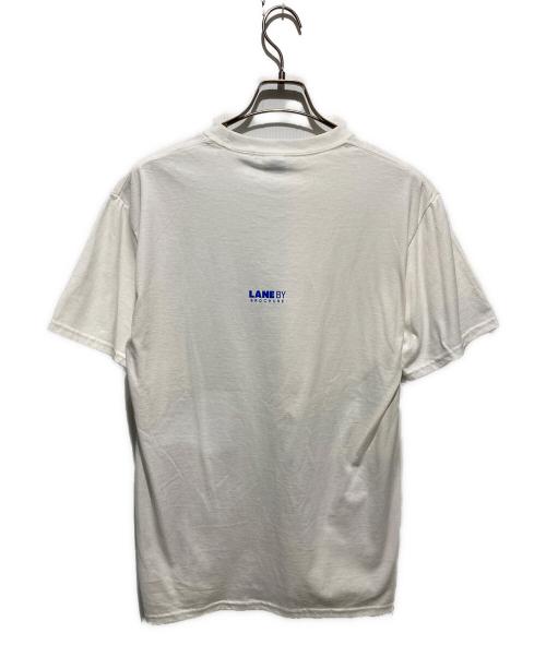 LANE by BROCHURE（レンバイブローシャー）LANE BY BROCHURE (レンバイブローシャー) YASAI Tシャツ ホワイト サイズ:Mの古着・服飾アイテム