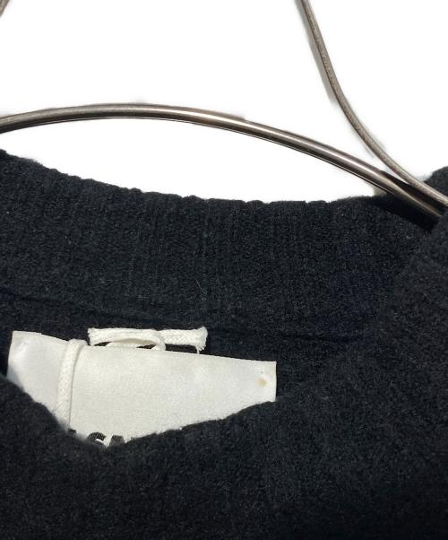 JIL SANDER（ジルサンダー）JIL SANDER (ジルサンダー) ハーモニーニット ブラック サイズ:48の古着・服飾アイテム