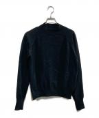L'appartementアパルトモン）の古着「Cashmere Knit Tops」｜ブラック