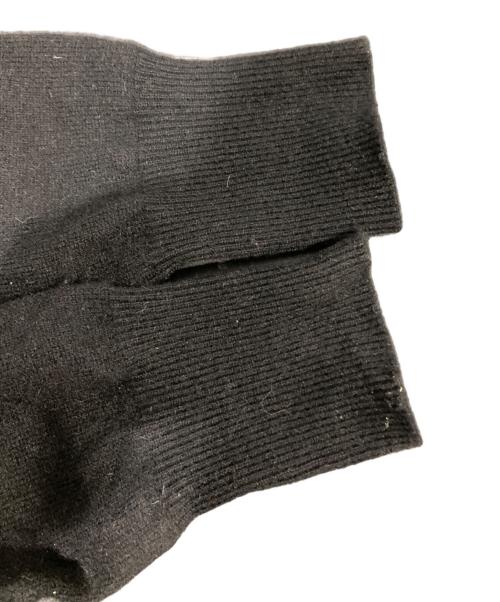 L'appartement（アパルトモン）L'Appartement (アパルトモン) Cashmere Knit Tops ブラック サイズ:freeの古着・服飾アイテム