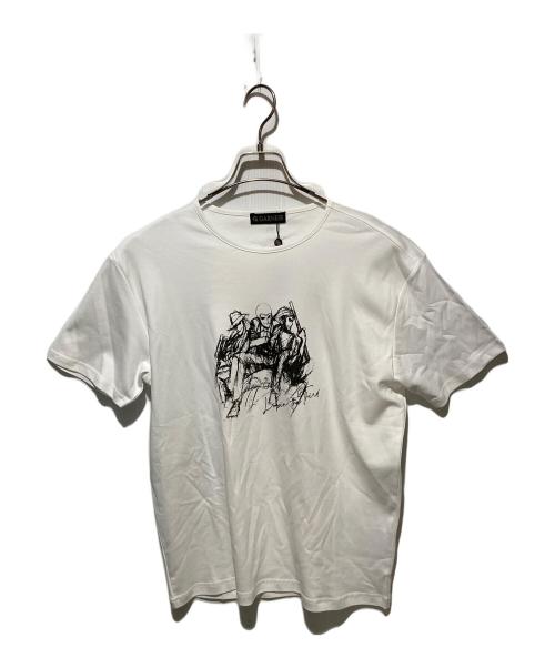 GARNIER（ガルニエ）Garnier (ガルニエ) ルパン三世 (ルパンサンセイ) ルパン三世三人衆Tシャツ(ルパン、次元、五ェ門) ホワイト サイズ:Lの古着・服飾アイテム