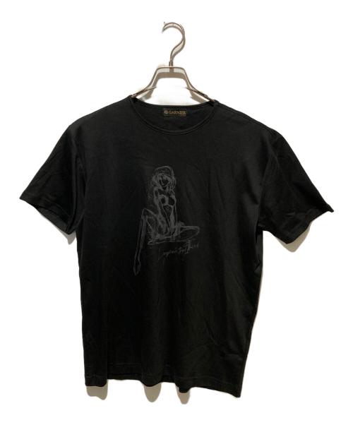 GARNIER（ガルニエ）Garnier (ガルニエ) ルパン三世 (ルパンサンセイ) 不二子Tシャツ ブラック サイズ:Lの古着・服飾アイテム