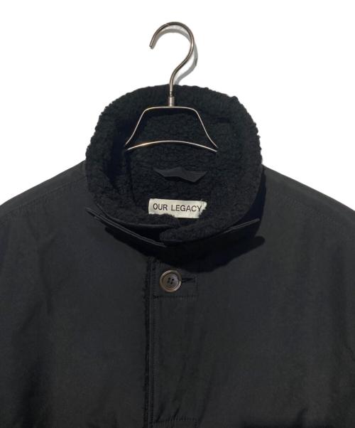 OUR LEGACY（アワーレガシー）OUR LEGACY (アワーレガシー) POLAR COAT Black Compact Tech ブラック サイズ:46の古着・服飾アイテム