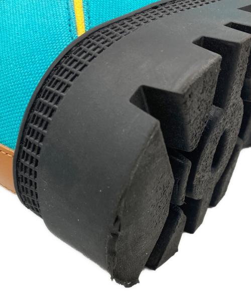 LOEWE（ロエベ）LOEWE (ロエベ) カラーブロックトレッキングブーツ イエロー×グリーン サイズ:42の古着・服飾アイテム