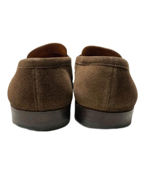 J.M.WESTON（ジェイエムウエストン）J.M.WESTON (ジェイエムウエストン) スウェードローファー ブラウン サイズ:4　2/1の古着・服飾アイテム