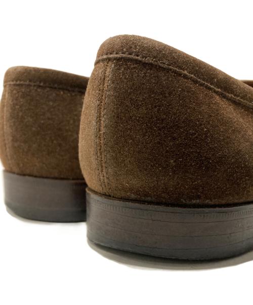 J.M.WESTON（ジェイエムウエストン）J.M.WESTON (ジェイエムウエストン) スウェードローファー ブラウン サイズ:4　2/1の古着・服飾アイテム