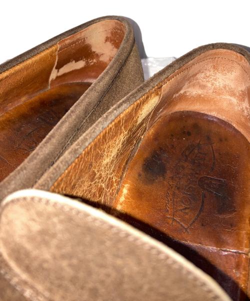 J.M.WESTON（ジェイエムウエストン）J.M.WESTON (ジェイエムウエストン) スウェードローファー ブラウン サイズ:4　2/1の古着・服飾アイテム