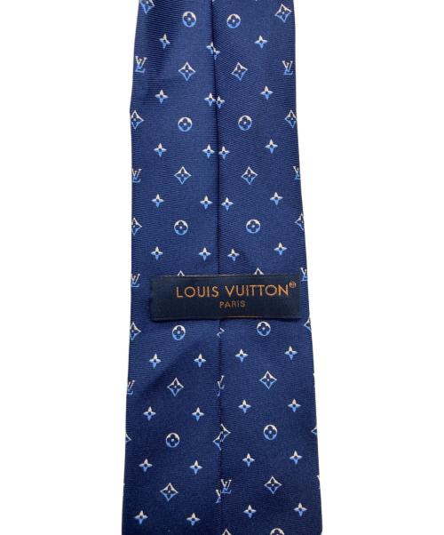 LOUIS VUITTON（ルイ ヴィトン）LOUIS VUITTON (ルイ ヴィトン) デュアル 8CMネクタイ ネイビー サイズ:不明の古着・服飾アイテム