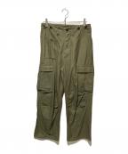 NIGEL CABOURNナイジェルケーボン）の古着「ARMY CARGO PANT」｜カーキ