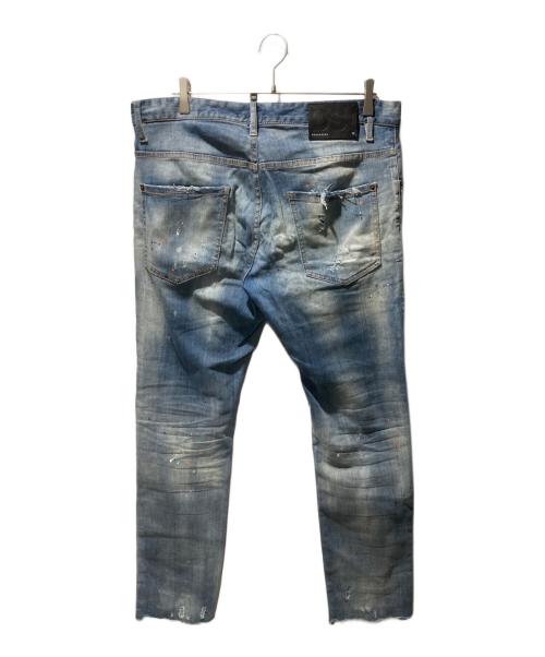 DSQUARED2（ディースクエアード）DSQUARED2 (ディースクエアード) デニムパンツ インディゴ サイズ:50の古着・服飾アイテム