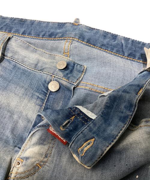 DSQUARED2（ディースクエアード）DSQUARED2 (ディースクエアード) デニムパンツ インディゴ サイズ:50の古着・服飾アイテム