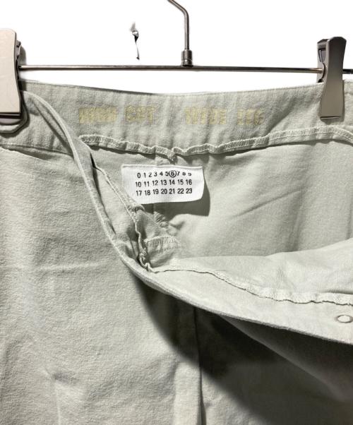 MM6 Maison Margiela（エムエムシックスメゾンマルジェラ）MM6 Maison Margiela (エムエムシックスメゾンマルジェラ) フレアパンツ ホワイト サイズ:40の古着・服飾アイテム