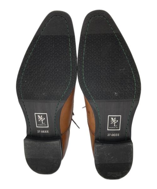 madras（マドラス）madras (マドラス) ビジネスシューズ ブラウン サイズ:27 未使用品の古着・服飾アイテム