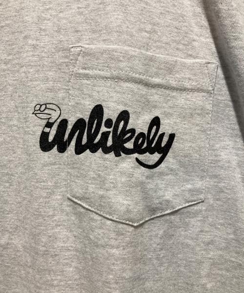 Unlikely（アンライクリー）Unlikely (アンライクリー) NEPENTHES (ネペンテス) ICON POCKET T-SHIRT グレー サイズ:Lの古着・服飾アイテム