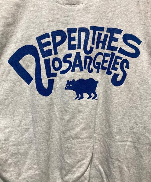 Unlikely（アンライクリー）Unlikely (アンライクリー) NEPENTHES (ネペンテス) ICON POCKET T-SHIRT グレー サイズ:Lの古着・服飾アイテム