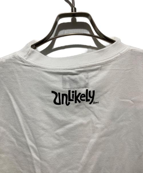 Unlikely（アンライクリー）Unlikely (アンライクリー) NEPENTHES (ネペンテス) LOGO POCKET T-SHIRT ホワイト サイズ:Lの古着・服飾アイテム