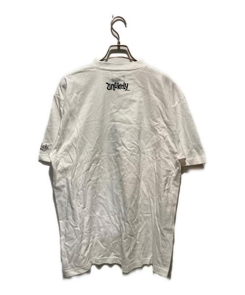 Unlikely（アンライクリー）UNLIKELY (アンライクリー) NEPENTHES (ネペンテス) LOGO POCKET T-SHIRT ロゴ ポケット Tシャツ ホワイト サイズ:Lの古着・服飾アイテム