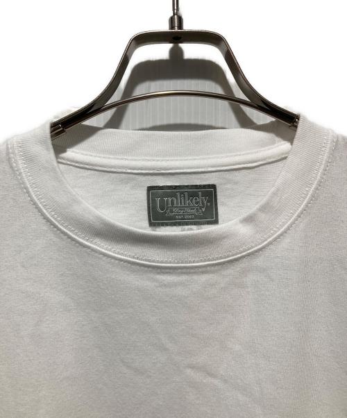 Unlikely（アンライクリー）UNLIKELY (アンライクリー) NEPENTHES (ネペンテス) LOGO POCKET T-SHIRT ロゴ ポケット Tシャツ ホワイト サイズ:Lの古着・服飾アイテム