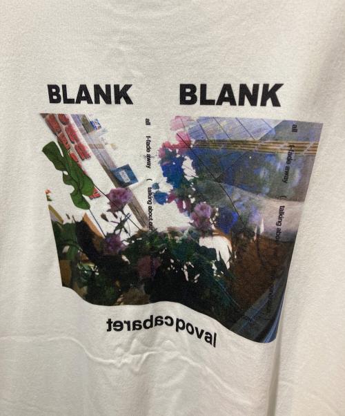 Cabaret Poval（キャバレーポバール）Cabaret Poval (キャバレーポバール) FRAMED TEE ホワイト サイズ:XXLの古着・服飾アイテム