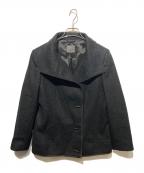 FENDIフェンディ）の古着「ウール ショートコート」｜ブラック