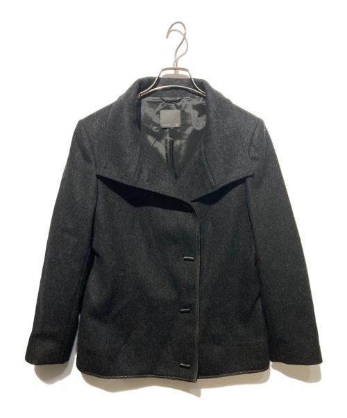 FENDI（フェンディ）FENDI (フェンディ) ウール ショートコート ブラック サイズ:42の古着・服飾アイテム