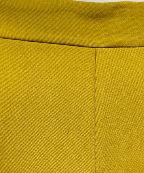 JIL SANDER（ジルサンダー）JIL SANDER (ジルサンダー) ウール タイトスカート イエロー サイズ:32の古着・服飾アイテム
