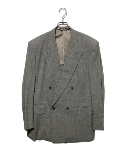 Christian Dior MONSIEUR（クリスチャンディオールムッシュ）Christian Dior MONSIEUR (クリスチャンディオールムッシュ) ダブル セットアップスーツ グレー サイズ:A6の古着・服飾アイテム