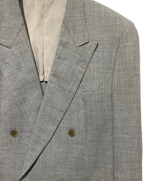 Christian Dior MONSIEUR（クリスチャンディオールムッシュ）Christian Dior MONSIEUR (クリスチャンディオールムッシュ) ダブル セットアップスーツ グレー サイズ:A6の古着・服飾アイテム