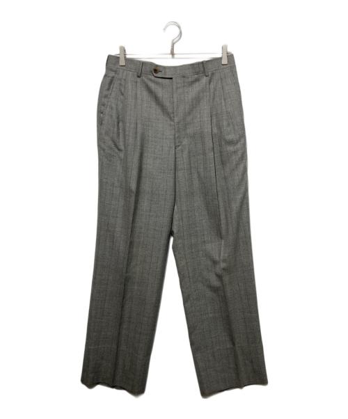 Christian Dior MONSIEUR（クリスチャンディオールムッシュ）Christian Dior MONSIEUR (クリスチャンディオールムッシュ) ダブル セットアップスーツ グレー サイズ:A6の古着・服飾アイテム