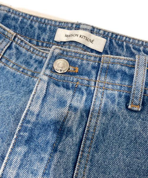 maison kitsune（メゾンキツネ）MAISON KITSUNE (メゾンキツネ) Workwear Pants デニムパンツ インディゴ サイズ:30の古着・服飾アイテム