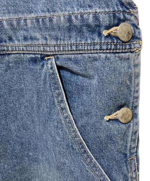 JOHNBULL（ジョンブル）Johnbull (ジョンブル) デニムフレアオーバーオール インディゴ サイズ:Mの古着・服飾アイテム