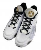 NIKEナイキ）の古着「AIR JORDAN XXXVIII LOW PF ローカットスニーカー」｜ホワイト×ブラック