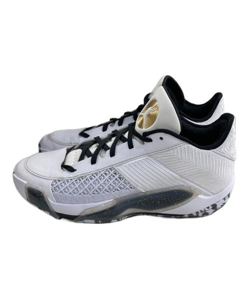 NIKE（ナイキ）NIKE (ナイキ) AIR JORDAN XXXVIII LOW PF ローカットスニーカー ホワイト×ブラック サイズ:28.5㎝の古着・服飾アイテム