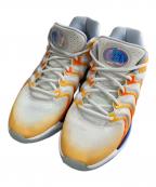 NIKEナイキ）の古着「Kevin Durant KD17」｜ホワイト×オレンジ