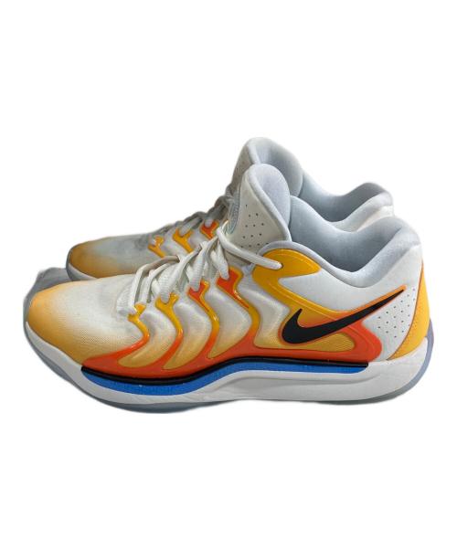 NIKE（ナイキ）NIKE (ナイキ) Kevin Durant KD17 ホワイト×オレンジ サイズ:28.5㎝の古着・服飾アイテム