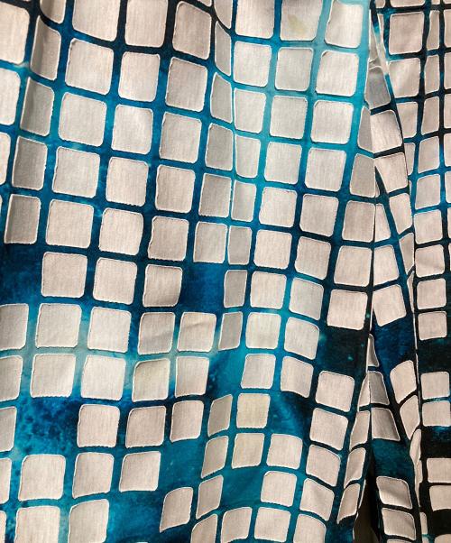ISSEY MIYAKE（イッセイミヤケ）ISSEY MIYAKE (イッセイミヤケ) デザインパンツ スカイブルー サイズ:SIZE 2の古着・服飾アイテム