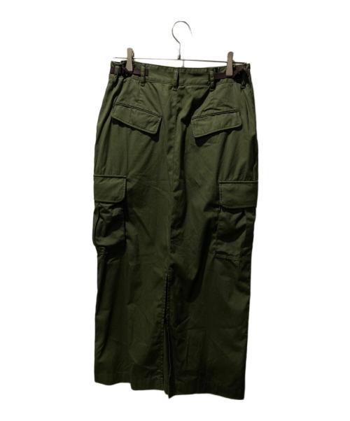 CIOTA（シオタ）CIOTA (シオタ) JungleFatigueSkirt カーキ サイズ:36の古着・服飾アイテム