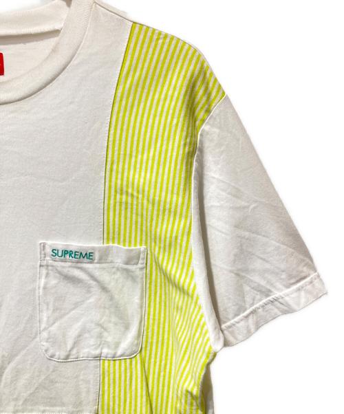 SUPREME（シュプリーム）SUPREME (シュプリーム) パッチワークポケットTシャツ ホワイト サイズ:Sの古着・服飾アイテム