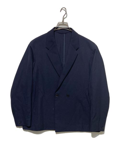 STUDIOUS（ステュディオス）STUDIOUS (ステュディオス) VISCOSE WOOL JACKET テーラードジャケット ネイビー サイズ:2の古着・服飾アイテム