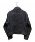 maison kitsune (メゾンキツネ) デニムトラッカージャケット インディゴ サイズ:L：18000円