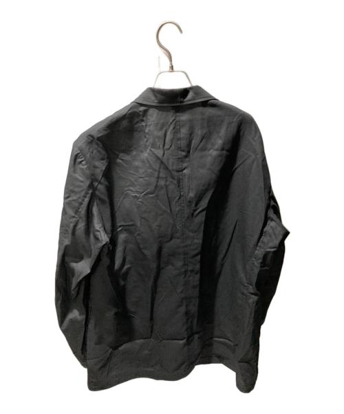 BATEAUX DE SHIPS（バトー ドゥ シップス）bateaux de ships (バトー ドゥ シップス) スーパー100’S ウールトロピカル フィッシュ ジャケット ブラック サイズ:3の古着・服飾アイテム