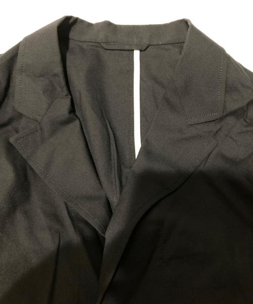 BATEAUX DE SHIPS（バトー ドゥ シップス）bateaux de ships (バトー ドゥ シップス) スーパー100’S ウールトロピカル フィッシュ ジャケット ブラック サイズ:3の古着・服飾アイテム