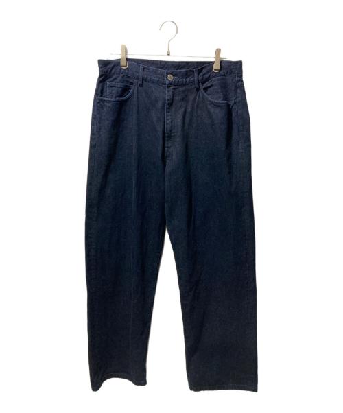 STEVEN ALAN（スティーブンアラン）STEVEN ALAN (スティーブンアラン) 12oz DENIM 5P BAGGY TAPERED PANTS/デニムパンツ インディゴ サイズ:Lの古着・服飾アイテム
