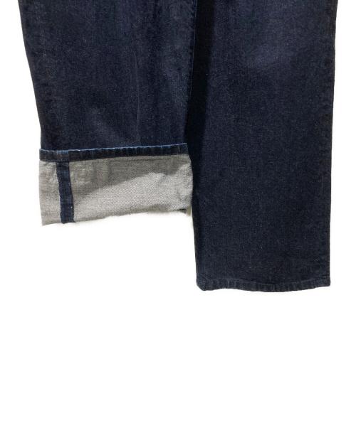 STEVEN ALAN（スティーブンアラン）STEVEN ALAN (スティーブンアラン) 12oz DENIM 5P BAGGY TAPERED PANTS/デニムパンツ インディゴ サイズ:Lの古着・服飾アイテム